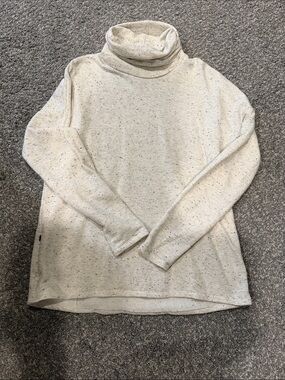 Alpine Design Cream Speckled Turtleneck Sweater
